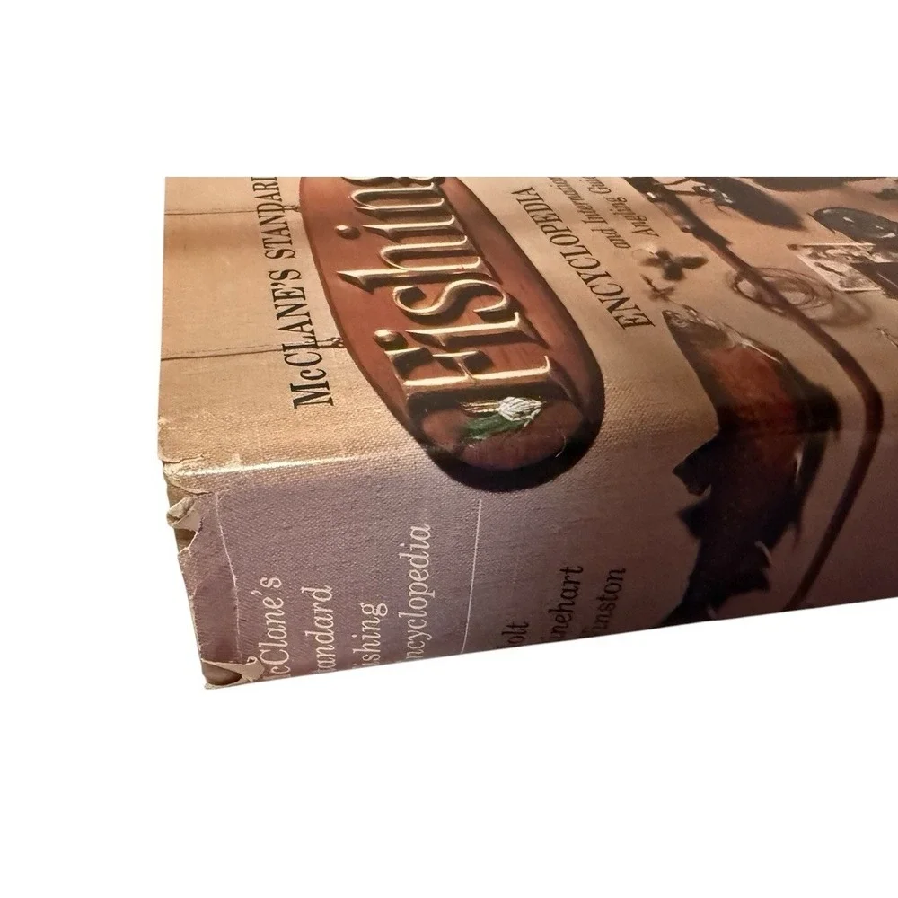 McClane's Standard Fishing Encyclopedia and International Angling Guide 1965 HC
